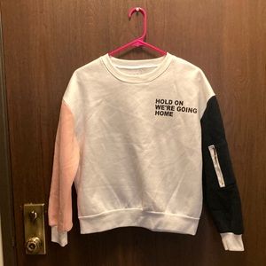 Multicolor sweatshirt with graphic S/M